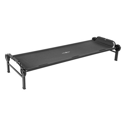 Disc-O-Bed Youth Single Cot with Storage Organizer & Carry Bag