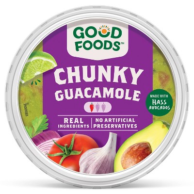 Good Foods Chunky Traditional Guacamole - 13oz