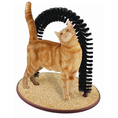 5 Star Super Deals 1 - Perfect Cat Self Scratching And Grooming Arch Post & Toy w/ Catnip