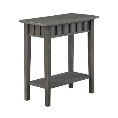 Dennis End Table with Shelf - Breighton Home