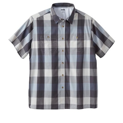 KingSize Short Sleeve Printed Sport Shirt