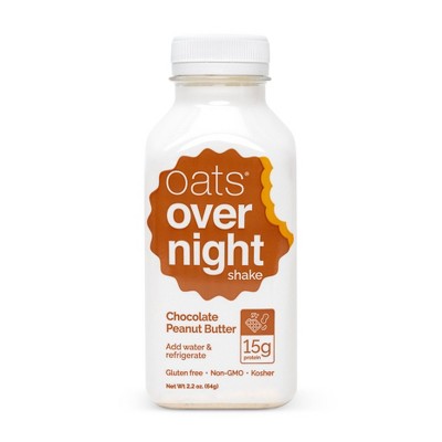 Oats Overnight Shake Chocolate Peanut Butter - 2.2oz