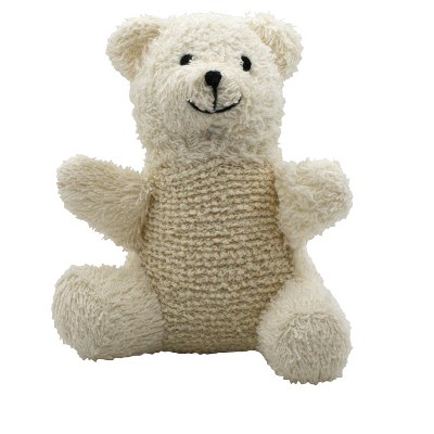 Plantlife Soft Polar Bear Ramie - Hand Made and Ultra-Soft Cotton Bathing Scrubbies