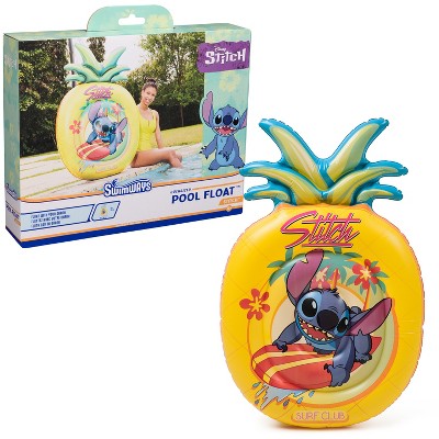 Swimways Stitch Oversized Float: Disney PVC Pool Lounger