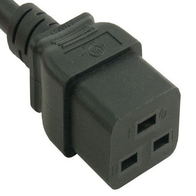 SANOXY 10ft 14 AWG 15A 250V Heavy Duty Power Cord IEC320 C14 to IEC320 C19