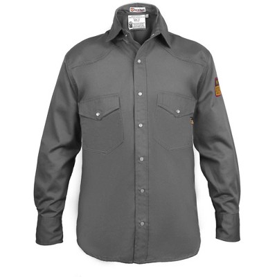 Flame Resistant Welding Shirt - 100% C - 9 oz