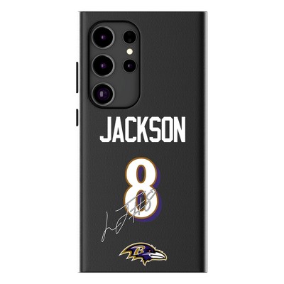 Keyscaper NFL Baltimore Ravens Players Game Tactic MagSafe Compatible Cell Phone Case for Samsung Galaxy
