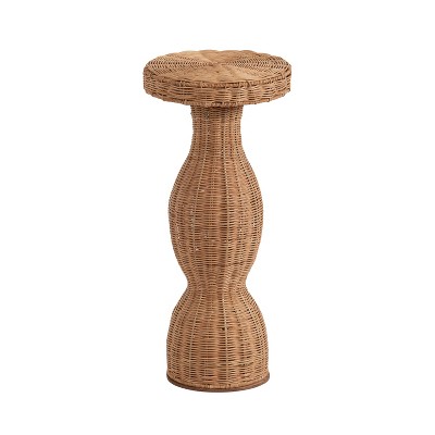 Kate and Laurel Sula Rattan Drink Table