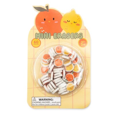 Mini Erasers Fruit - Bullseye's Playground™