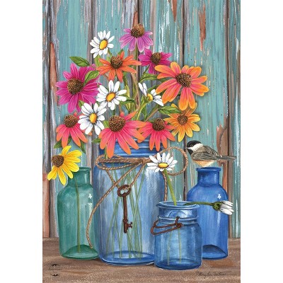 Briarwood Lane Garden Flag 12x18 For Outdoor Farm Fresh Flowers Spring For Spring Garden Flag Flags For Outside