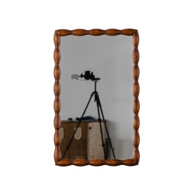 Dexmalle Modern Mirror with Solid Wood Frame