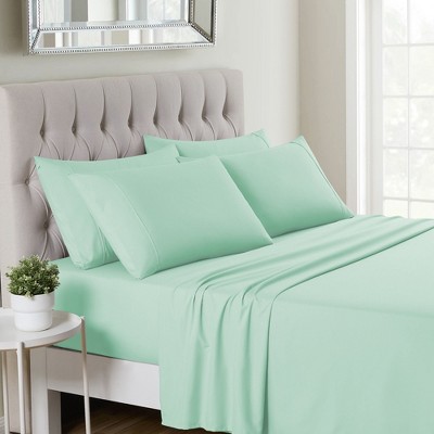 6 Piece Sheet Set, Deluxe Ultra Soft 1500 Series, Double Brushed Microfiber by Sweet Home Collection®