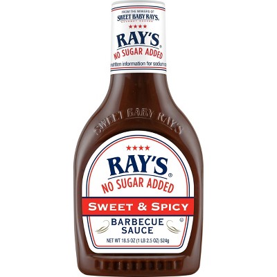 Sweet Baby Ray's No Sugar Added Sweet and Spicy BBQ Sauce - 18.5oz