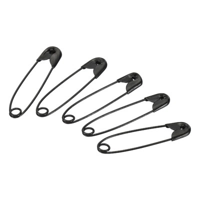 Unique Bargains Metal DIY Blankets Crafts Brooch Making Home Sewing Nickle Plated Safety Pins 100 Pcs