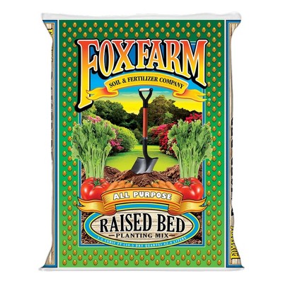 FoxFarm All Purpose Raised Bed Planting Mix, 1.5cu ft