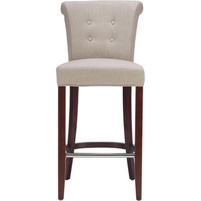 Addo Bar Stool - HUD8218 - True Taupe - Safavieh