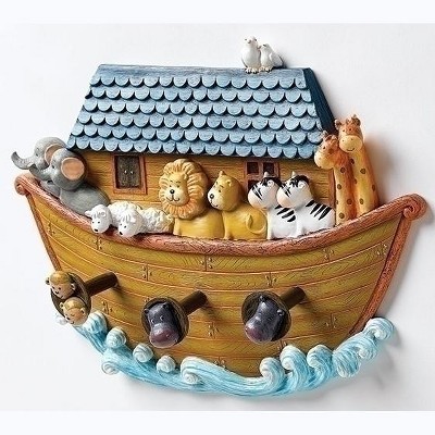 Roman Noah's Ark of Animals Wall Decoration - 12"