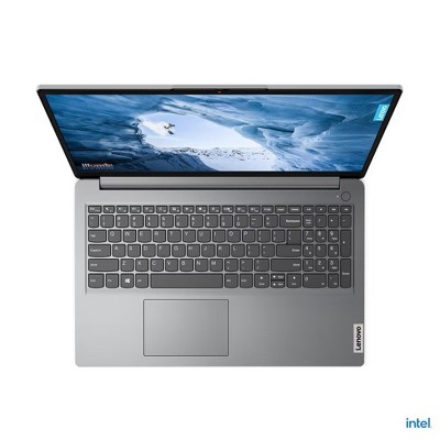 Lenovo IdeaPad 1 15IJL7 Laptop – 15.6" FHD, Celeron N4500, 12GB RAM, 128GB + 512GB, UHD Graphics, Wi-Fi 6, Windows 11 Home, Gray