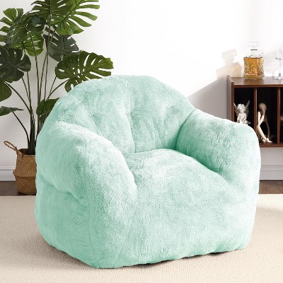 Bean Bag Chair with Armrests, Soft Beanbag Sofa for Kids & Adults with Filler, High-Density Foam Lounge Chair for Gaming, Reading