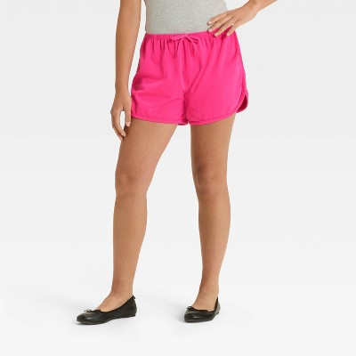 Girls' Knit Pull-On Shorts - art class™