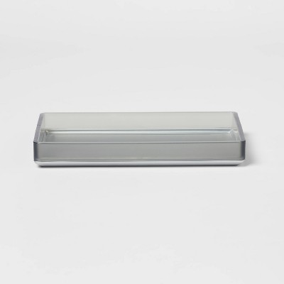 Bathroom Tray Gray - Room Essentials™