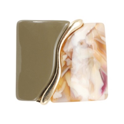 Unique Bargains Women's Splicing Ponytail Buckle Hair Clip 1 Pc