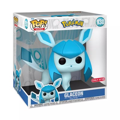 Funko Pop! Games: Pokémon - Glaceon  10 Inch  Exclusive Vinyl Figure #930 #68378