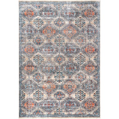 Nuloom Sara Oriental/Persian 4x6 Indoor Area Rug for Living Room Bedroom Dining Room Kitchen, Grey