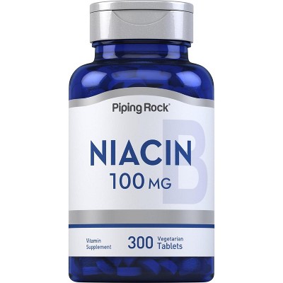 Piping Rock Niacin 100mg | 300 Tablets