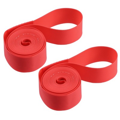 Unique Bargains 700C 27" Bike Bicycle Wheel Rim Strip Rim Tape Liner Inner Tube Protection Band PVC 2 Pcs