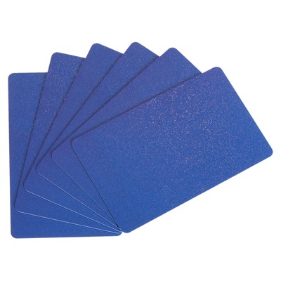 Unique Bargains Blank PVC Waterproof Bendable Printers Badges ID Card 20 Pcs