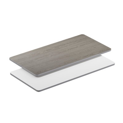 Flash Furniture 30" x 60" Rectangular Table Top with Reversible Laminate Top