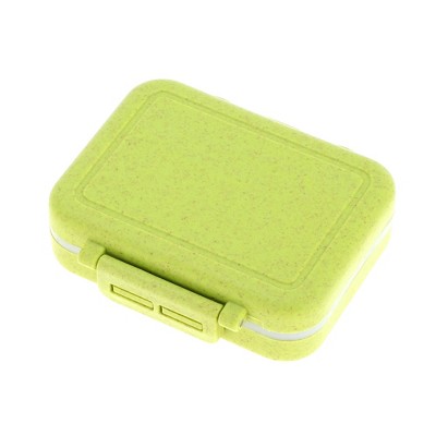 Unique Bargains 3 Grids Single Layer Independent Pill Box 1 Pc