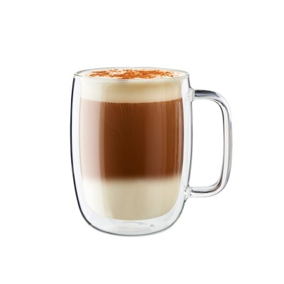 ZWILLING Sorrento Plus 2-pc Double-Wall Glass Latte Mug Set