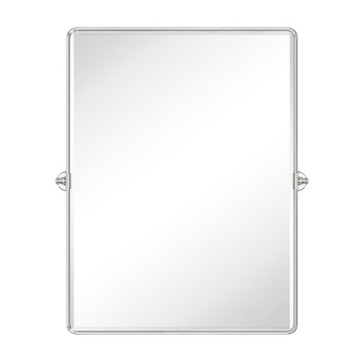 TEHOME Woodvale Rectangular Metal Framed Wall Mounted Bathroom Vanity Mirror