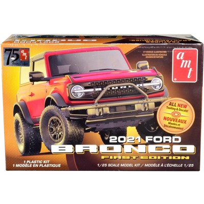 Skill 2 Model Kit 2021 Ford Bronco First Edition 1/25 Scale Model by AMT