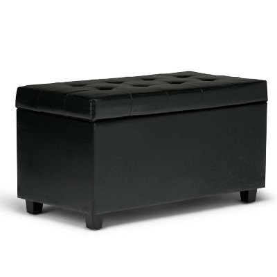 NicBex Ottoman With Storage, Transitional Design Foot Stool with Tufted Top and Stitching Detail for Family Room, Living Room
