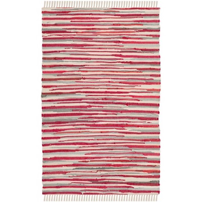 Rag Area Rug RAR129 Hand Woven Area Rug - Safavieh