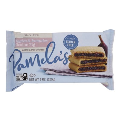 Pamela's Products - Cookies - Mission Fig - Figgies and Jammies - Gluten Free - Case of 6 - 9 oz