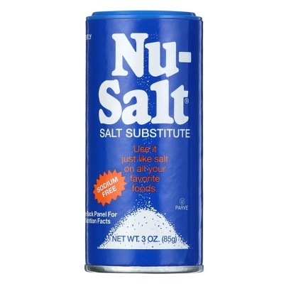 Nu-Salt Salt Substitute, 3 Oz