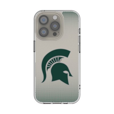 Keyscaper NCAA Big Ten Universities Linen Clear Cell Phone Case for Apple iPhone