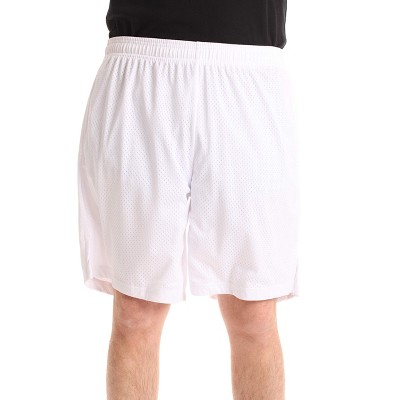 At The Buzzer Men’s Performance Basketball Shorts – Lightweight Breathable Mesh Athletic Gym Shorts