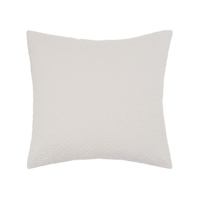 EY Essentials 26" x 26" Vance Oyster Cotton Euro Pillow Sham