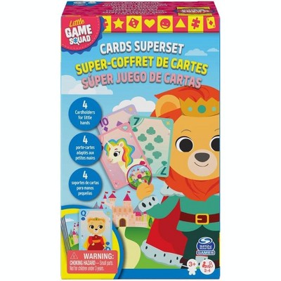 Spin Master 6059529 Little Game Squad Card Deck Super Set