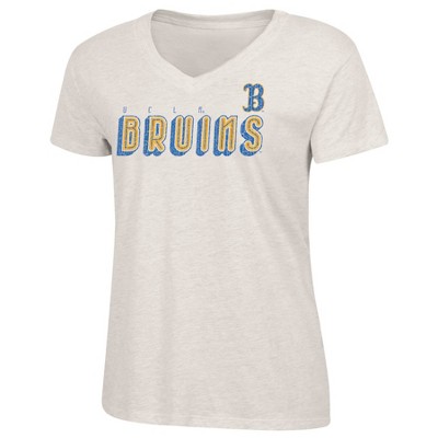 NCAA UCLA Bruins Women's Oatmeal V-Neck T-Shirt