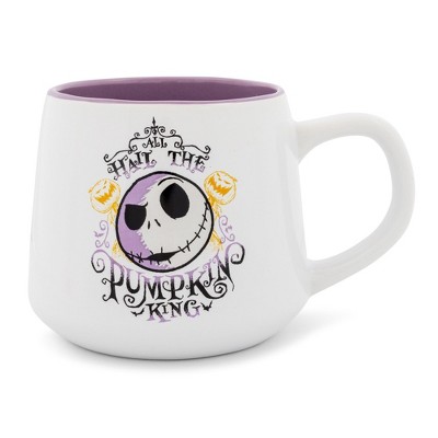 Silver Buffalo Disney The Nightmare Before Christmas "Pumpkin King" Tapered Pottery Mug