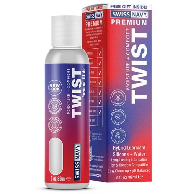 SWISS NAVY Twist Hybrid Personal Lubricant - 3oz