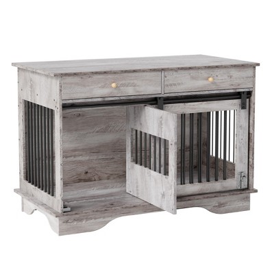 Dog Cage with Drawer - 1 1 Sliding Door, Space-Saving Design, Easy Access, Durable Construction, Stylish Appearance