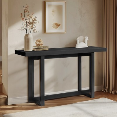 KTMBDW 59 Inches Long Console Table, Modern Sofa Table Behind Couch, Large Narrow Entryway Table for Living Room, Hallway, Bedroom