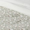 8pc Printed Floral with Border 8pc Comforter Set Green - Threshold™ - 4 of 4